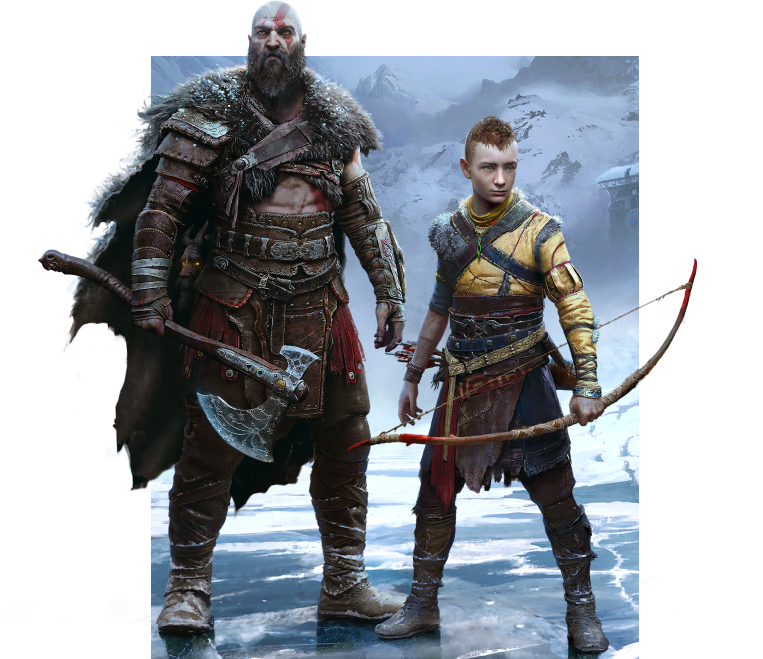 Kratos e Atreus